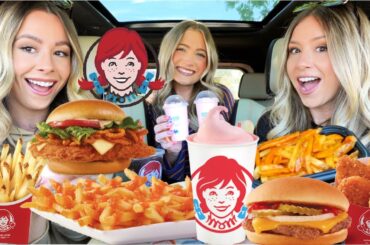 Trying Wendy's NEW Ghost Pepper Chicken Sandwich + Ghost Pepper Fries Taste Test