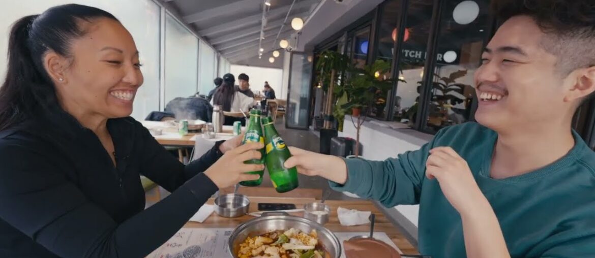 VLOG: Let's Go To The Tteokbokki BUFFET with Eric Kim!!!