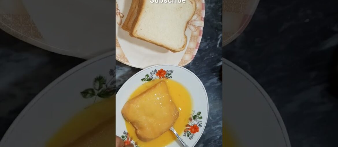 French Toast Recipe Quick and Easy Recipe #toast #frenchtoast #youtubeshorts