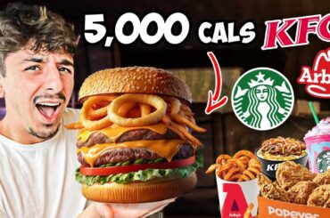 Trying Fast Foods Most Dangerous Meals!