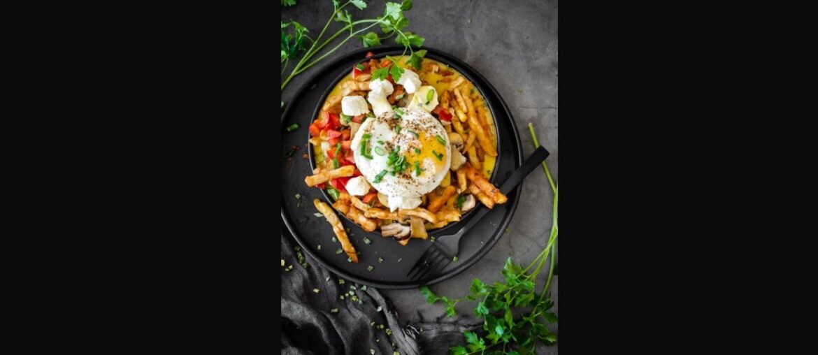 Crispy French Fries and Eggs Breakfast Recipe for a Perfect Morning #shortsyoutube