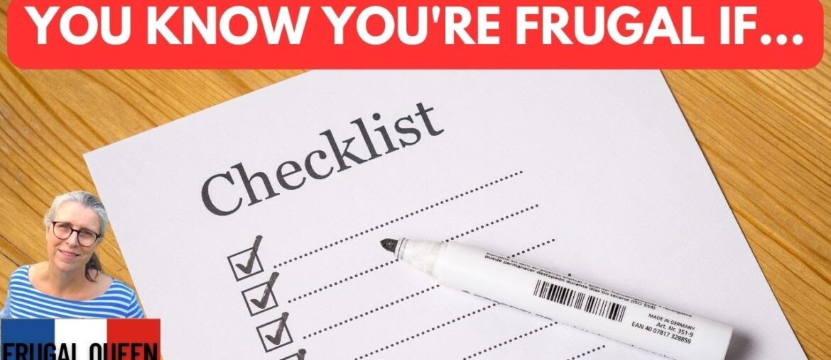 You Know You're Frugal If... #frugalliving #thrifty #moneysaving #frugality