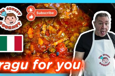 Delicious Lamb Ragu On Buttery Toasted Croissants | The Chubby Gourmet