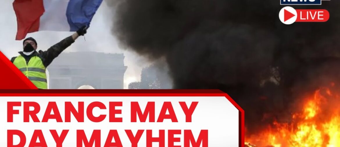 Arrests In Paris As Thousands Join May Day Protests Across France | France May Day Protests 2023 Arrests In Paris As Thousands Join May Day Protests Across France | France May Day Protests 2023