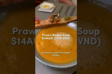 Spending $100 on French Fine Dining in Vietnam