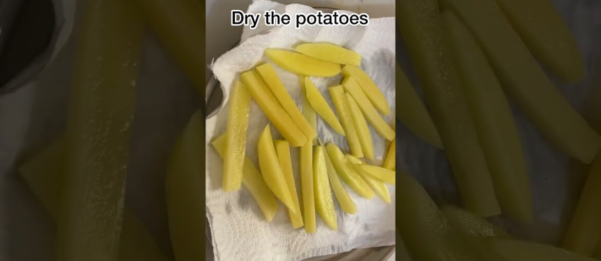 French fries recipe in home | Potato Fries