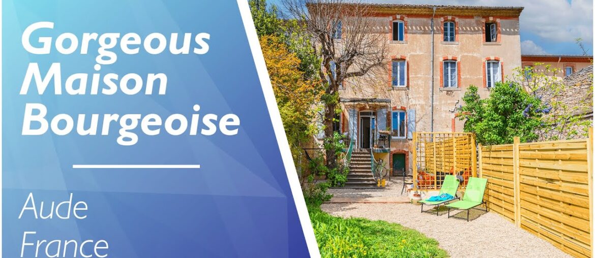Beautiful Maison Bourgeoise in the Heart of a Medieval Village - Ref.: A20466AGU11