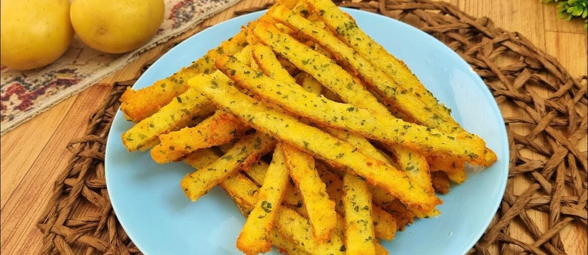 How To Make Crispy French Fries! Potato Sticks! Amazing potato recipes