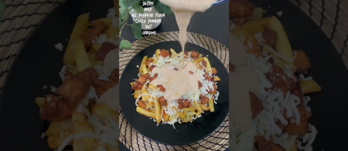 Loaded cheesy French fries/loaded French fries /cheesy fries