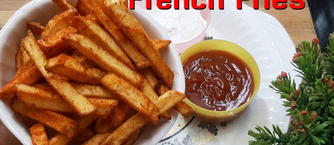 Crispy French Fries at home | Potato Finger Chips | French Fries Recipe #youtube #yummy #streetfood