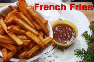 Crispy French Fries at home | Potato Finger Chips | French Fries Recipe #youtube #yummy #streetfood