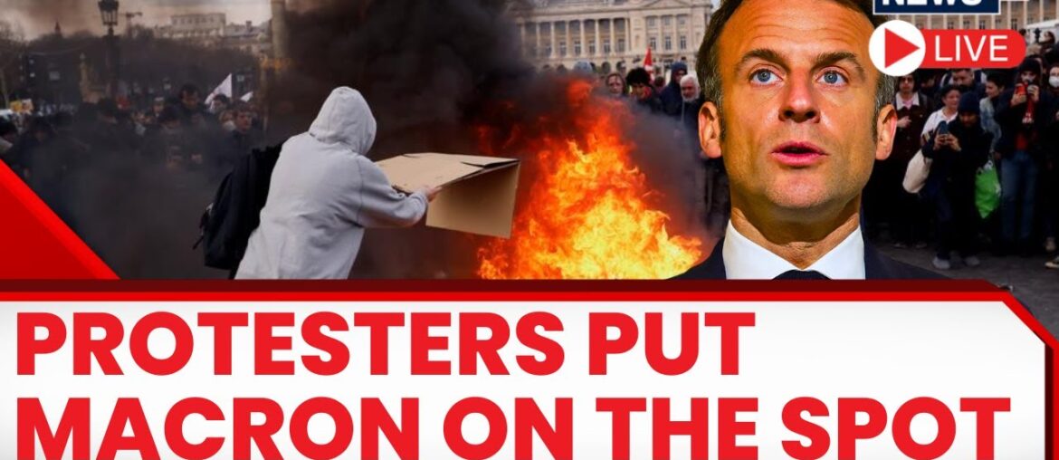 Protests Continue In France Over Pension Reforms | France Protests 2023 News Live | France News LIVE