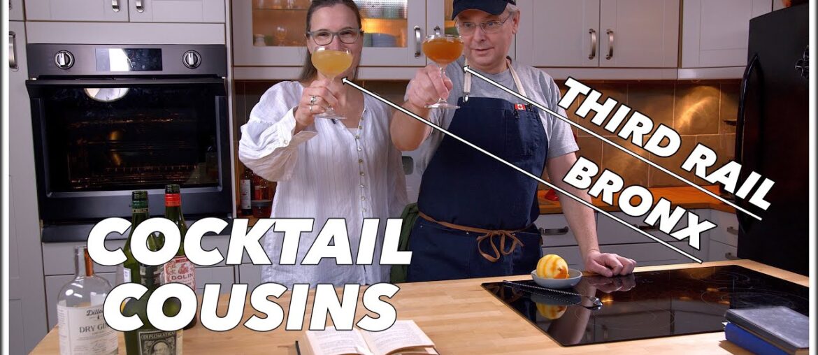 The Cocktail Cousins – The (Rum) Third Rail And (Gin) Bronx Cocktails The Cocktail Cousins - The (Rum) Third Rail And (Gin) Bronx Cocktails