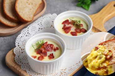 France classic  Brunch:Egg in Cocott|Perfect to eat with bread