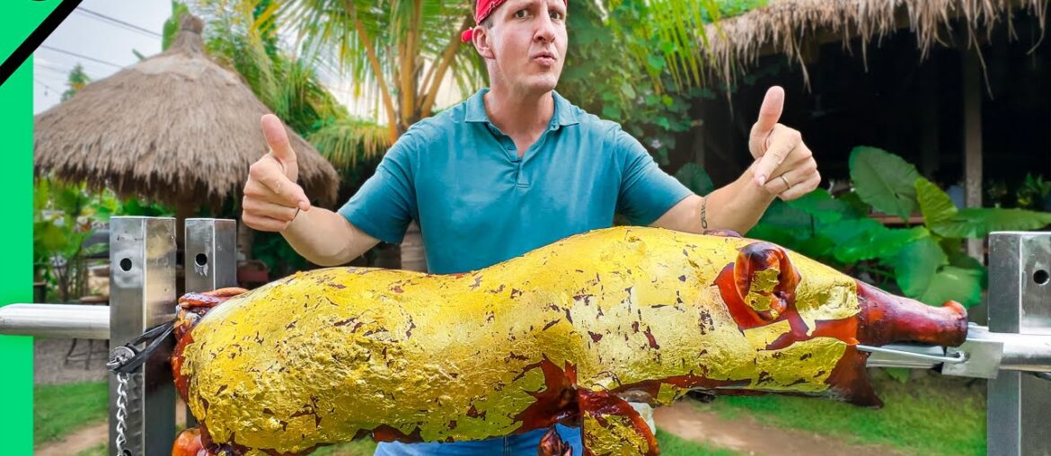 $2 VS $400 Roasted Pork!! Bali’s Golden Pig!!