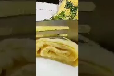 SMOOTH & CREAMY  FRENCH OMELETTE  #shortvideo #asmr #viral #breakfast #egg #omelette | Maia Channel