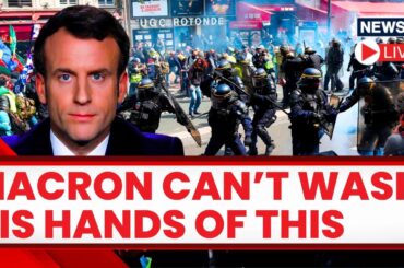 Public Anger Peaks Against Macron Over Pension Reforms | France Protest 2023 LIVE News | News18