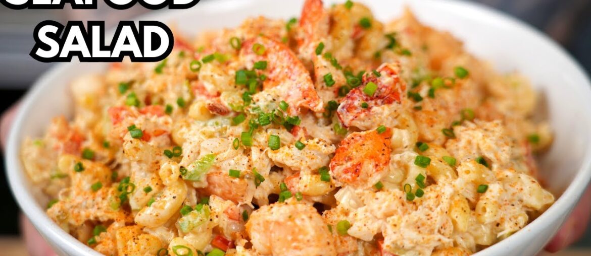 This Is My Favorite Summer Side Dish Recipe | How To Make Seafood Salad This Is My Favorite Summer Side Dish Recipe | How To Make Seafood Salad