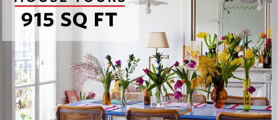 House Tours: A Colorful Parisian Apartment in France