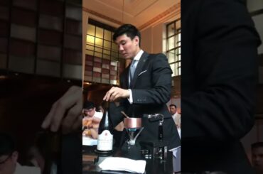 Opening Wine at Eleven Madison Park