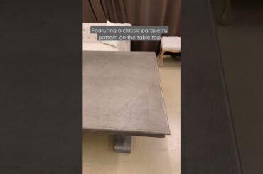 "Maison" 2.4m parquetry dining table