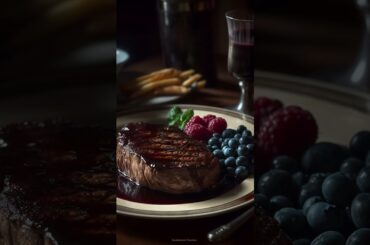 French Steak Bordelaise  Pan seared steak served with a classic French