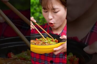 Race eating speed | TikTok Video|Eating Spicy Food and Funny Pranks|Funny Mukbang #shorts