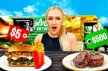 ONLY Eating From FOOD TRUCKS For 24 HOURS!!