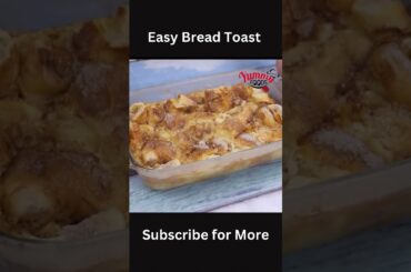 After this recipe, you will no longer fry French Toast, Quick and simple #ytshorts #yummyfoods