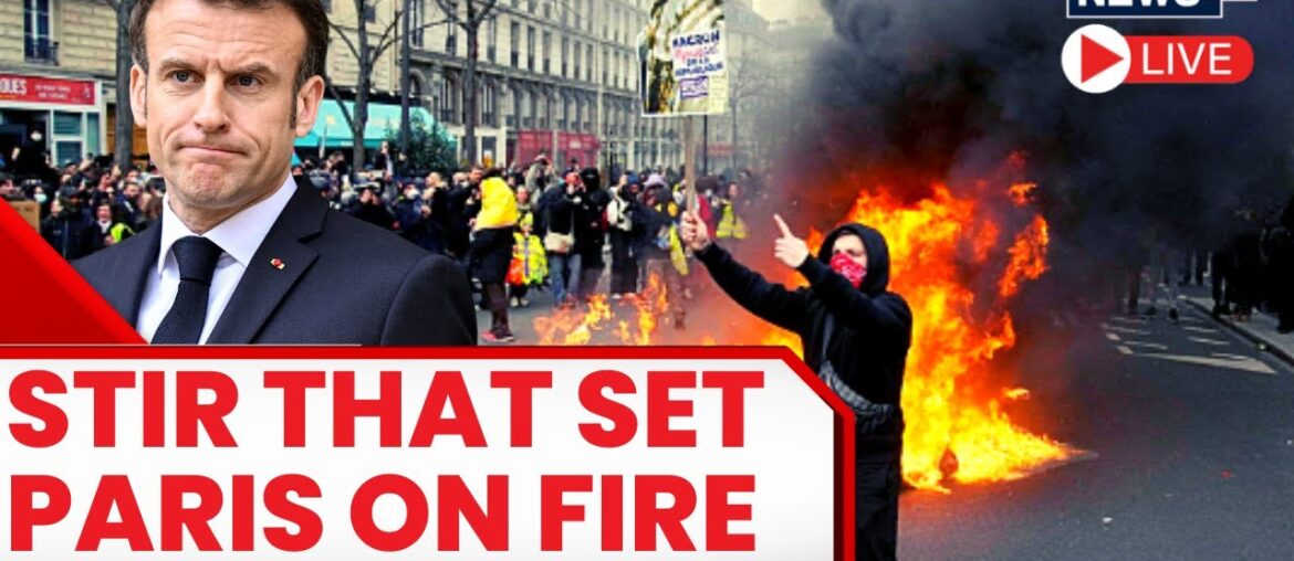 Protests Continue In France Over Pension Reforms | France Protests 2023 News Live | France News LIVE
