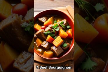 Top 10 World Famous French Food #shorts #short #top #top10