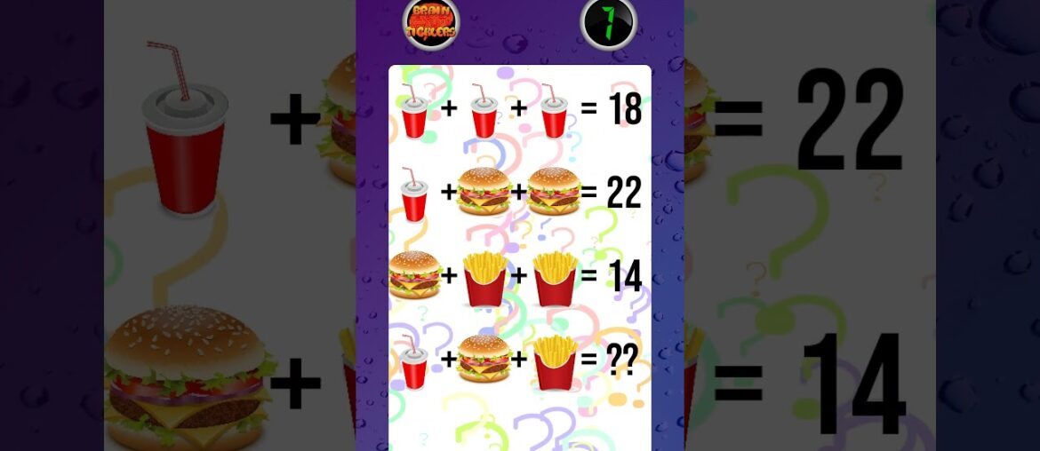 brainticklers How Much is the Order? #puzzle #puzzlegame #fun brainticklers How Much is the Order? #puzzle #puzzlegame #fun