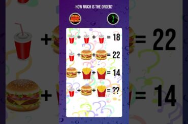 brainticklers How Much is the Order? #puzzle #puzzlegame #fun