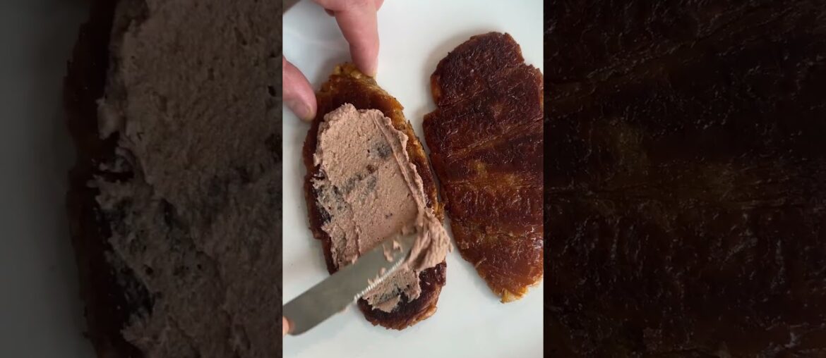 Croissants a French classic with truffle pate another French classic. Love French food