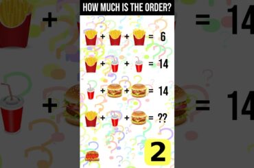 brainticklers How Much is the Order? #puzzle #puzzlegame #fun