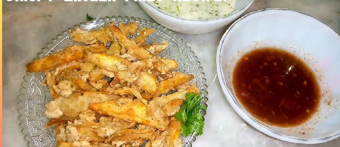 Crispy Zinger Fries Recipe || French Fries Recipe || Easy and tasty.