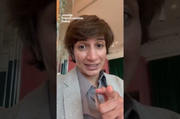 Josette #restaurant #review #dubai #foodie #foodblogger #yum #dining #french #viral #trending #reels