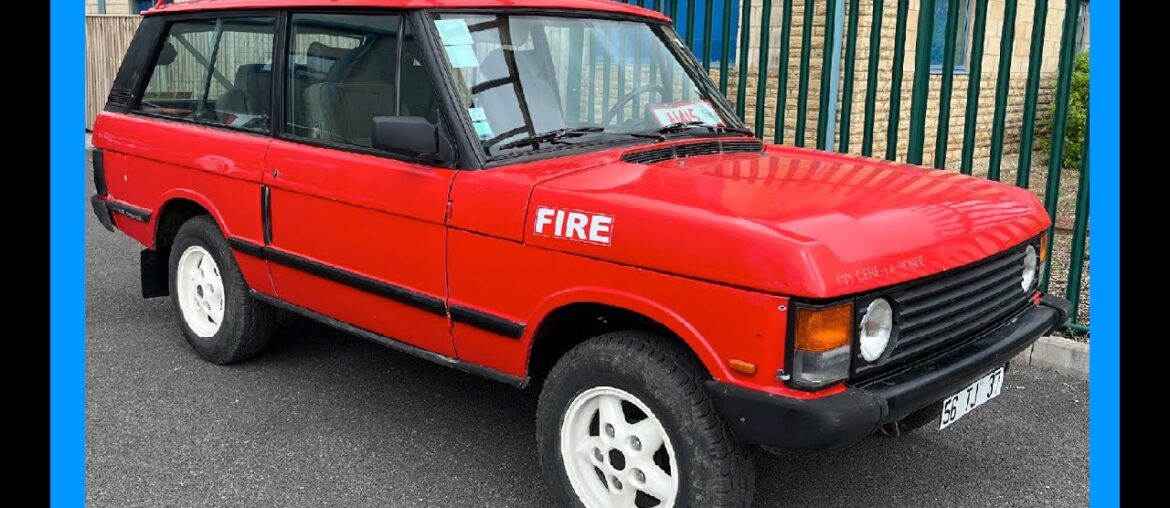 Le Range Rover Part 8 - She Is Coming Home ? Can we drive our Euro 3000 RR Classic Home ?