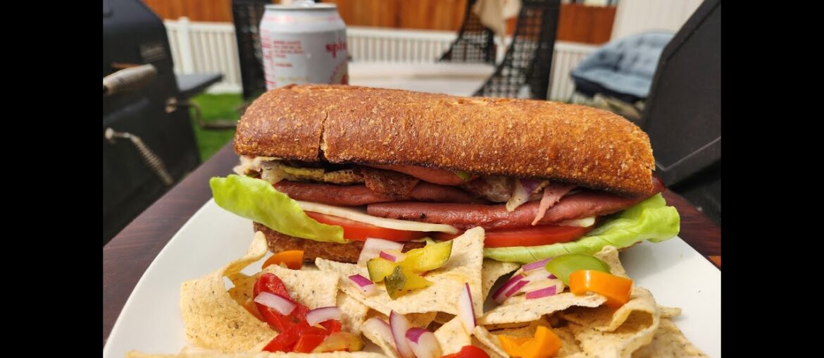 BOUJEE BOLOGNA SANDWICH: Best Air Fried Gourmet Bologna and Cheese Recipe ASMR Cooking No Talking