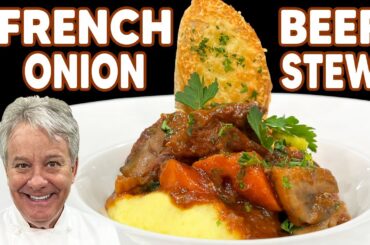 French Onion Beef Stew!? | Chef Jean-Pierre