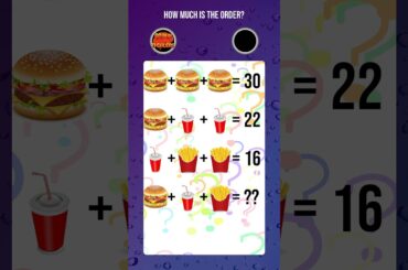 brainticklers How Much is the Order? #puzzle #fun #viral