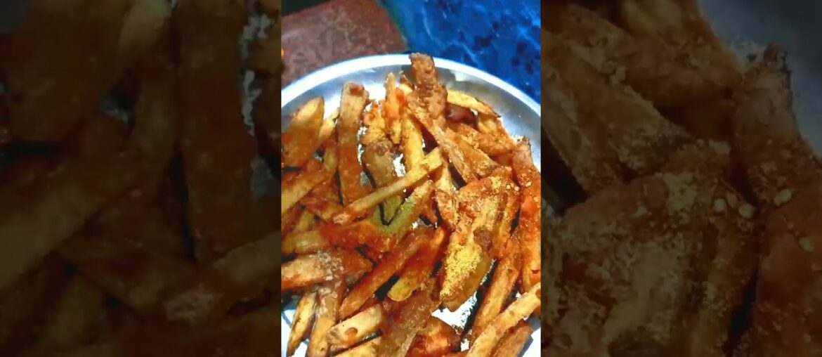 INSTANT FRENCH FRIES RECIPE || FOODIE SUSHANT #shorts
