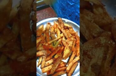 INSTANT FRENCH FRIES RECIPE || FOODIE SUSHANT #shorts