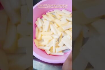 #French fries#potato fingers#Fries recipe#shortsvideo#shorts