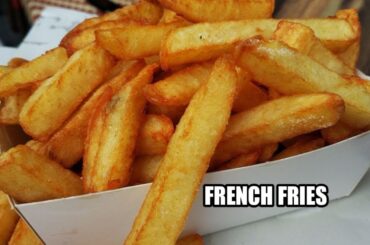 Crispy French fries  | Homemade crispy fries | Restaurant style French fries | Flavours Of Food