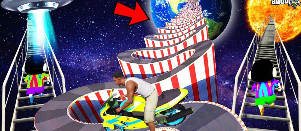 GTA 5 : Shinchan , Pinchan And Franklin Found Secret Curvy Road To Space in GTA 5 ! (GTA 5 mods) GTA 5 : Shinchan , Pinchan And Franklin Found Secret Curvy Road To Space in GTA 5 ! (GTA 5 mods)