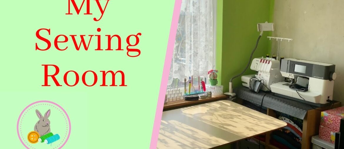 My Sewing Room Tour & Organisation Ideas