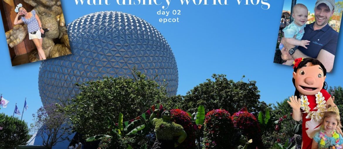 Walt Disney World Vlog | Epcot Flower & Garden Festival, 'Ohana, Rose & Crown Dinner