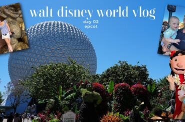 Walt Disney World Vlog | Epcot Flower & Garden Festival, 'Ohana, Rose & Crown Dinner