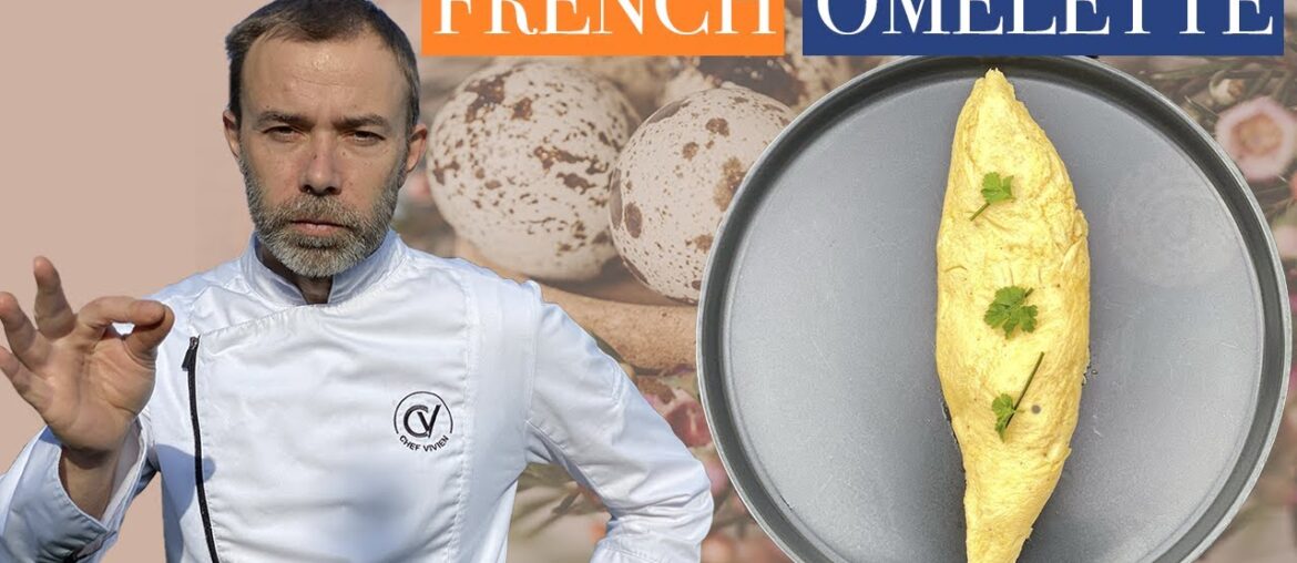 Authentic french OMELETTE recipe without dairy products. NO MILK, NO CREAM Authentic french OMELETTE recipe without dairy products. NO MILK, NO CREAM